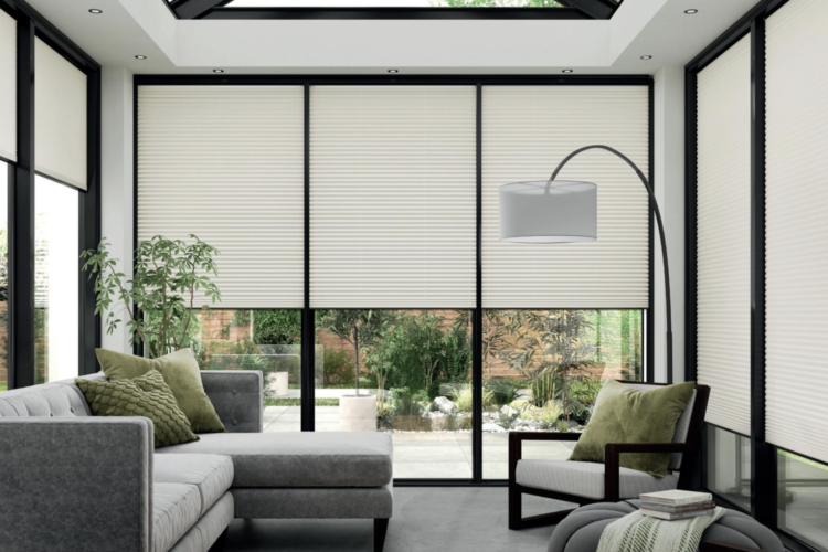 Blockout cellular blinds
