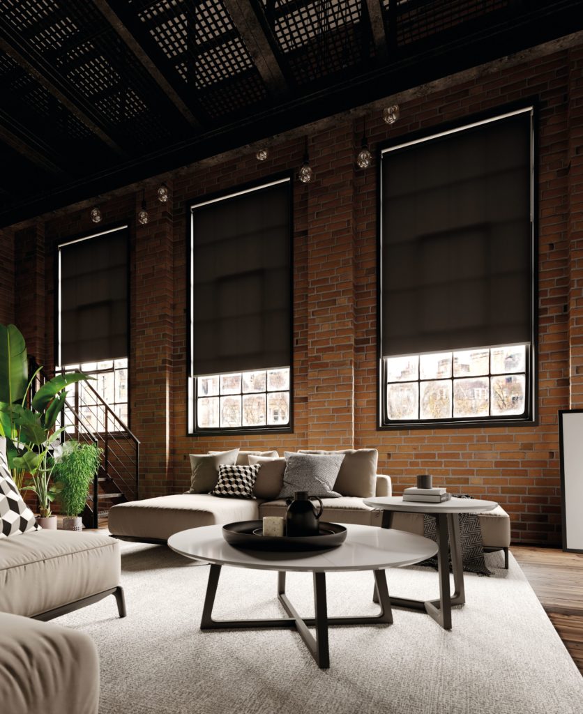 Plain blinds